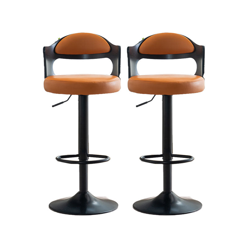 Sgabello da barra da bar in metallo in stile contemporaneo per soggiorno per soggiorno