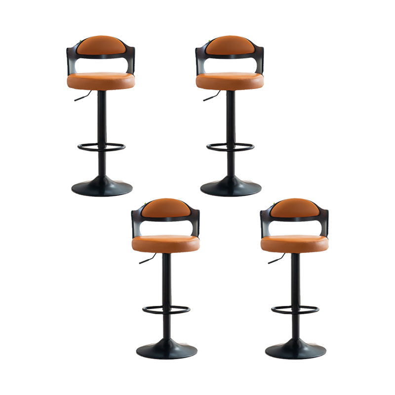 Sgabello da barra da bar in metallo in stile contemporaneo per soggiorno per soggiorno