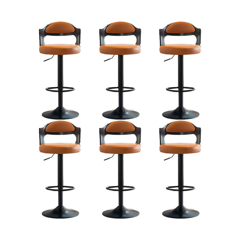 Sgabello da barra da bar in metallo in stile contemporaneo per soggiorno per soggiorno