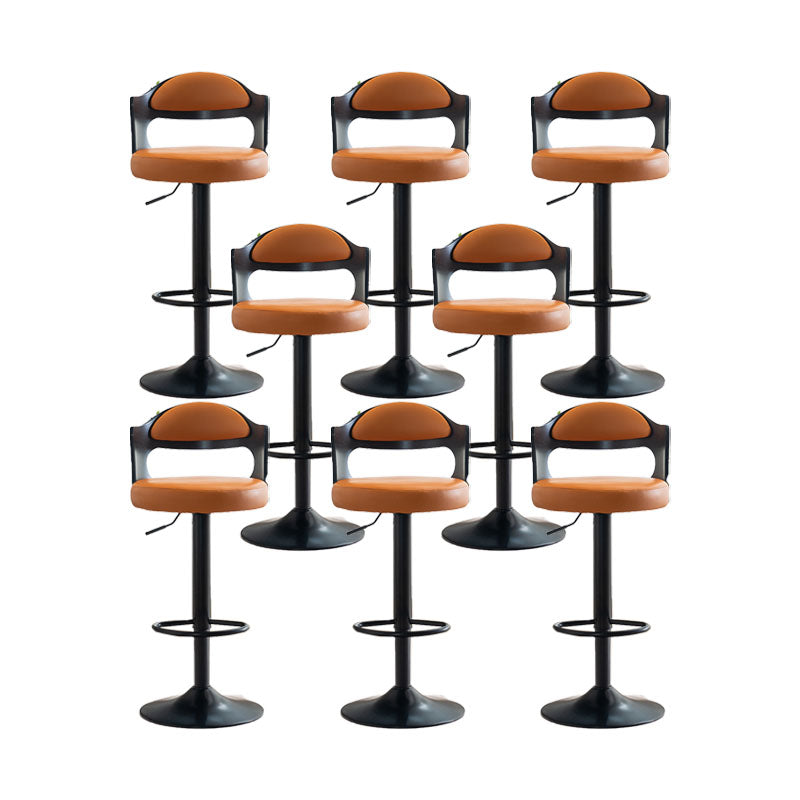 Sgabello da barra da bar in metallo in stile contemporaneo per soggiorno per soggiorno