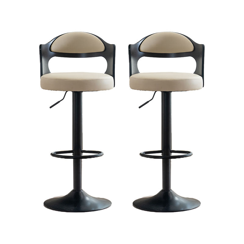 Sgabello da barra da bar in metallo in stile contemporaneo per soggiorno per soggiorno