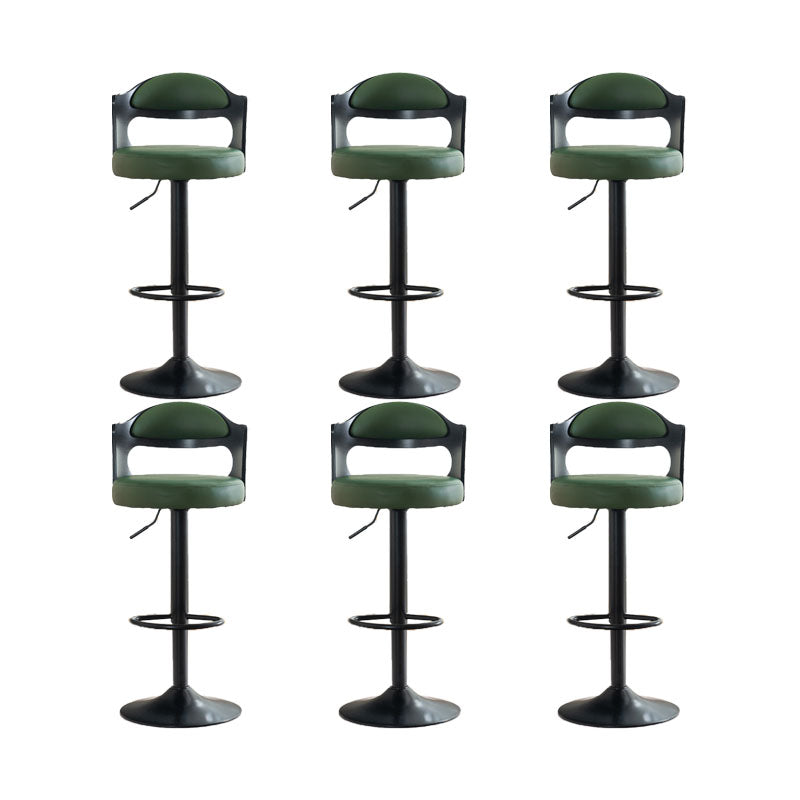 Sgabello da barra da bar in metallo in stile contemporaneo per soggiorno per soggiorno