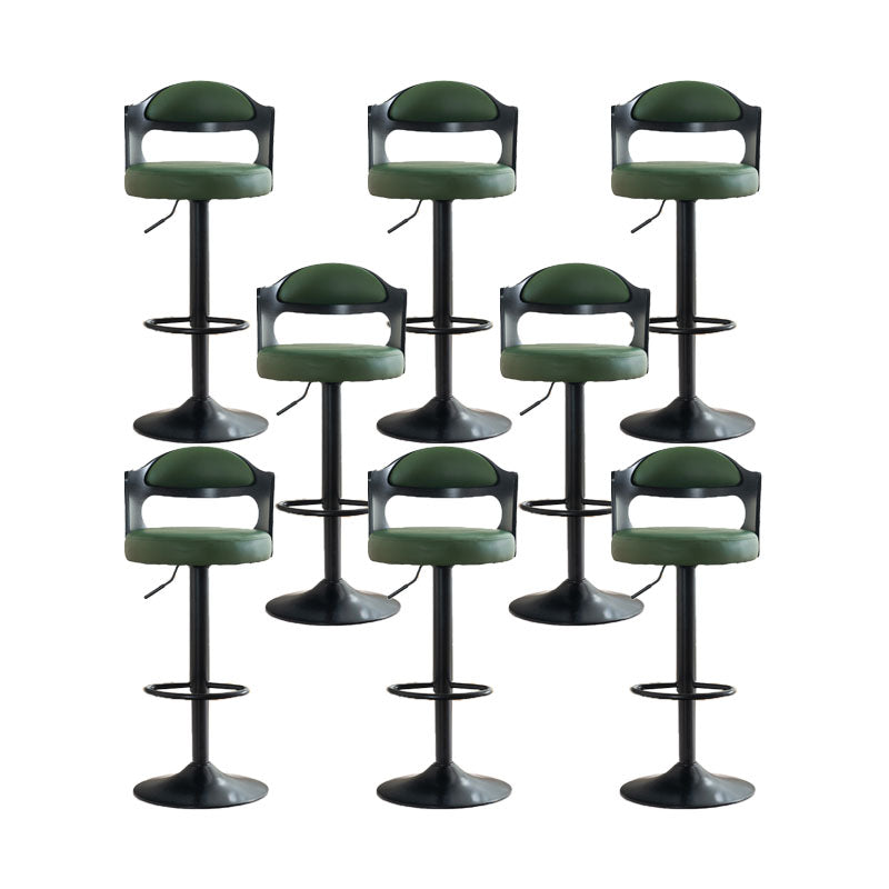 Sgabello da barra da bar in metallo in stile contemporaneo per soggiorno per soggiorno