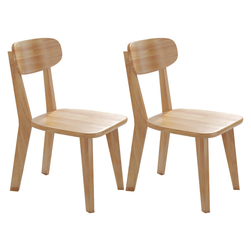 Modern Solid Wood Furniture 1/2/3/5/7 Pcs Standard Height Dining Room Table Set