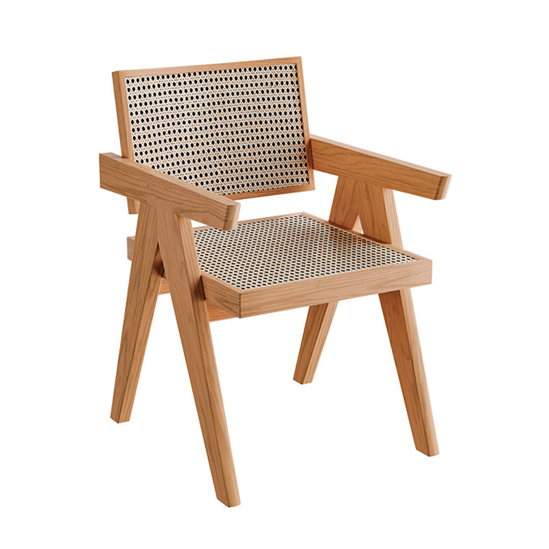 Modern Solid Wood Dinette Set 1/5 Pcs Standard Height Dining Room Table Set 1 Brown Chair Clearhalo 'Dining Room Sets' 'Dining Tables & Seating' 'dining_room_set' 'furn' 'furn_dining_room_set' 'Furniture' 'Kitchen & Dining Furniture' 7178527