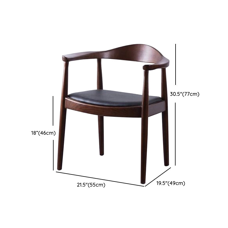 1/5 Pcs Dining Room Set Modern Style Solid Wood Dining Set with Round Table