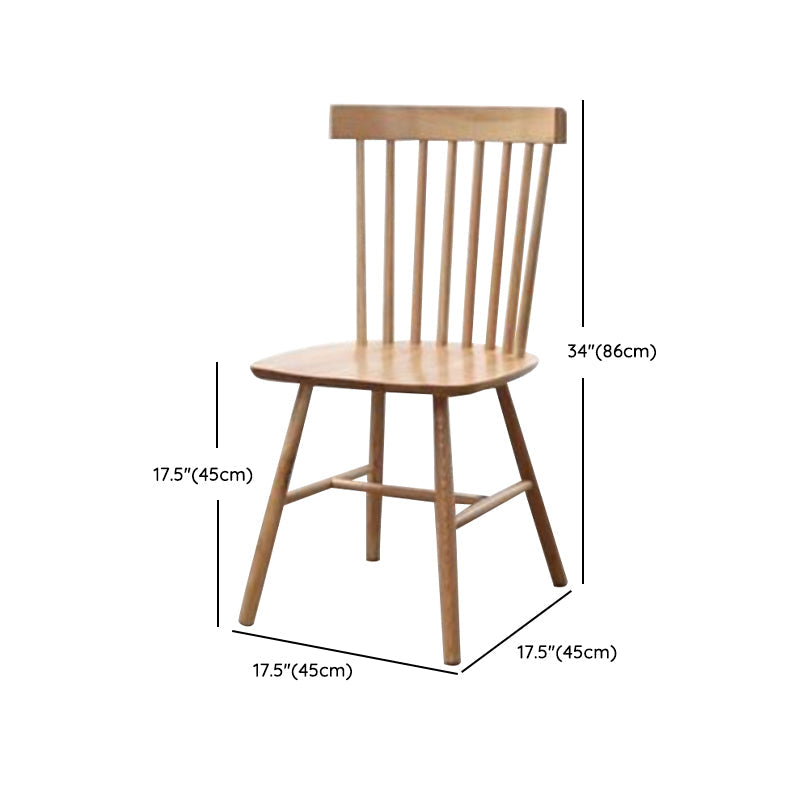 1/5 PCS Juego de comedor de estilo moderno Juego de comedor de madera maciza con mesa redonda