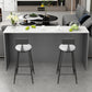 Modern Indoor Bar Stool Table White Marble Rectangle Counter Table Clearhalo 'Bar Furniture' 'Bar Tables' 'bar_tables' 'furn' 'furn_bar_tables' 'Furniture' 'Kitchen & Dining Furniture' 7178709