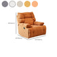 Swivel Rocker Manual Standard Recliner Solid Color Microrode Recliner stoel