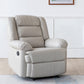 Swivel Rocker Standard Recliner Solid Color Manual Recliner Chair Clearhalo 'Chairs & Seating' 'furn' 'furn_recliners' 'Furniture' 'Living Room Furniture' 'Recliners' 7179315