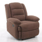Swivel Rocker Standard Recliner Solid Color Manual Recliner Chair Tan Clearhalo 'Chairs & Seating' 'furn' 'furn_recliners' 'Furniture' 'Living Room Furniture' 'Recliners' 7179324