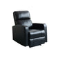 Contemporary Home Theater Recliner Metal Solid Color Indoor Standard Manual-Push Botton Clearhalo 'Chairs & Seating' 'furn' 'furn_recliners' 'Furniture' 'Living Room Furniture' 'Recliners' 7179345