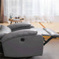 Contemporary Home Theater Recliner Metal Solid Color Indoor Standard Manual-Push Botton Clearhalo 'Chairs & Seating' 'furn' 'furn_recliners' 'Furniture' 'Living Room Furniture' 'Recliners' 7179346
