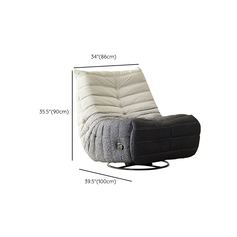 Cancella di poltrona tradizionale a poltrona rower roccioso per interno a colori in metallo manuale di push-push