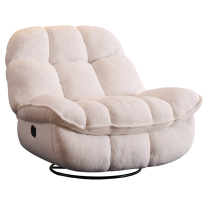 Chaise inclinable rembourrée de couleur de couleur de couleur norme de rocker pivotante