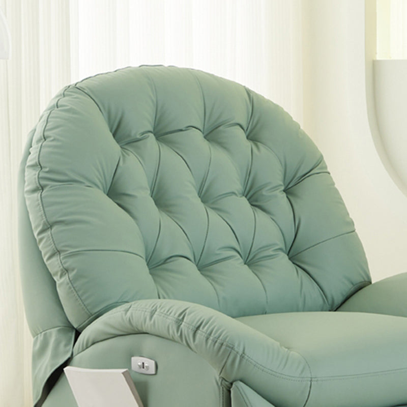 Chaise inclinable rembourrée de couleur de couleur de couleur norme de rocker pivotante