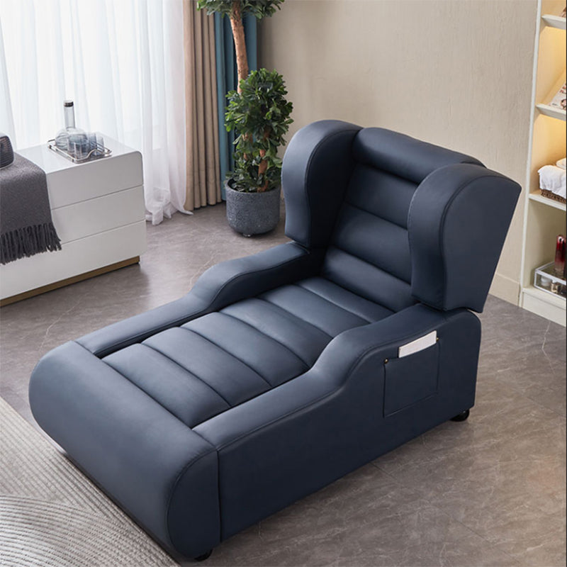 Home theater contemporaneo reclinabile blu blu interno no motion metal