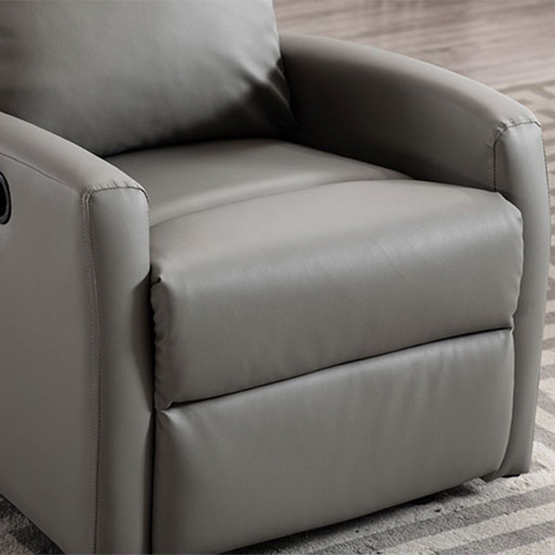 Fauteuil inclinable chaise pivotante manuel de couleur solide en métal manuel push botton