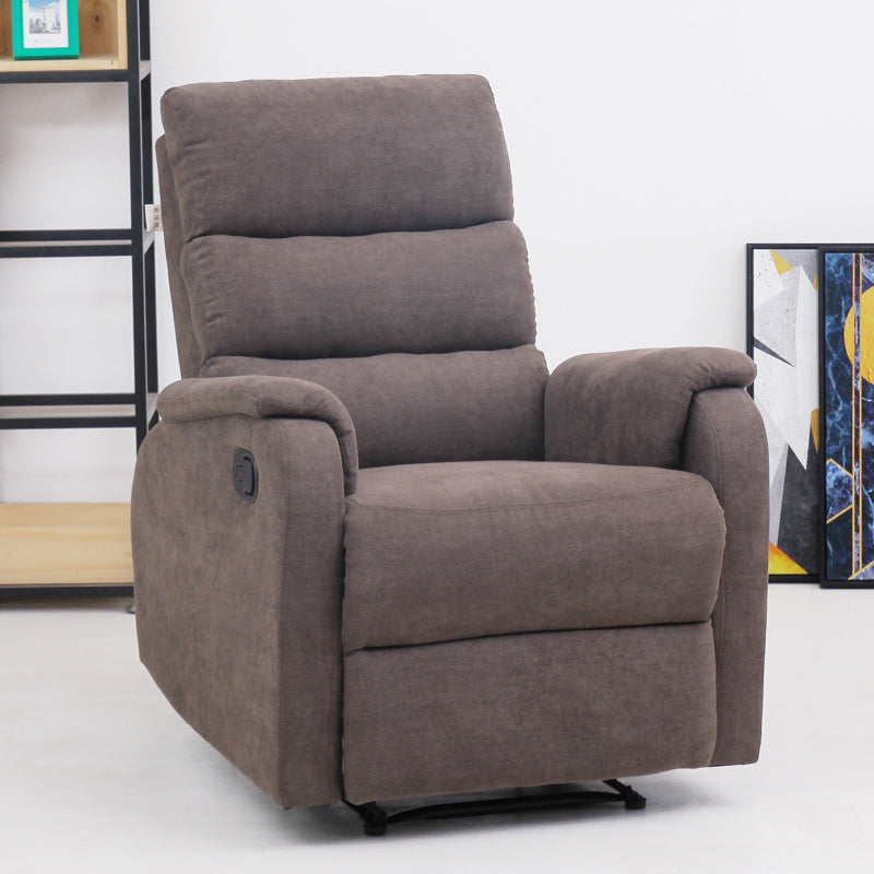 Sedia reclinabile contemporanea in metallo a colori solidi rocchetto per bilancini manuale-push botton