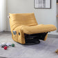 Swivel Rocker Standard Recliner Microsuede Recliner stoel met zijzakken