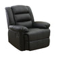 Moderno e contemporaneo home theater recliner rocker solido color interno