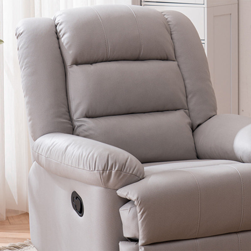 Moderno e contemporaneo home theater recliner rocker solido color interno