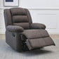 Moderno e contemporaneo home theater recliner rocker solido color interno