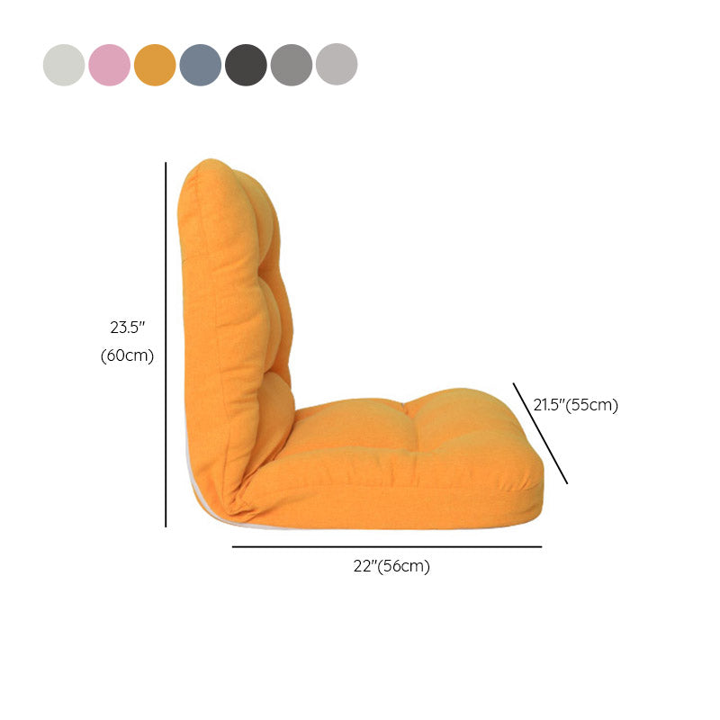 Metalen frame standaard ligstoel vaste kleur ligstoel met positievergrendeling