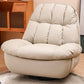 Frame metallico Grower Grower Standard Recliner Solid Color Faux Leather Recliner