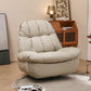 Frame metallico Grower Grower Standard Recliner Solid Color Faux Leather Recliner
