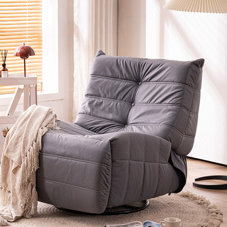 Sedia reclinabile in pelle manuale di reclinabile a pezzi di poltrone.