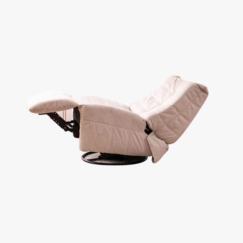 Sedia reclinabile in pelle manuale di reclinabile a pezzi di poltrone.