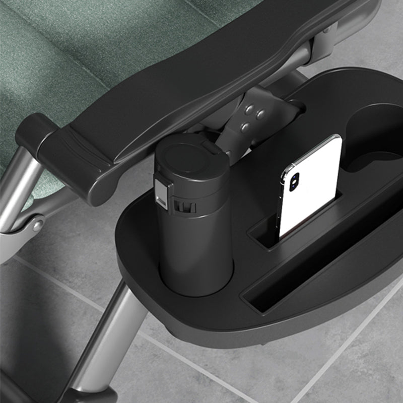 Contemporary Cotton Blend Standard Recliner Foldable Recliner Chair Clearhalo 'Chairs & Seating' 'furn' 'furn_recliners' 'Furniture' 'Living Room Furniture' 'Recliners' 7179813