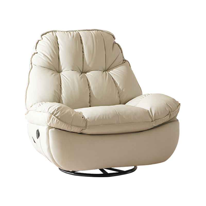 Manuale metallico manuale manuale standard reclinabile a colori solidi in pelle reclinabile