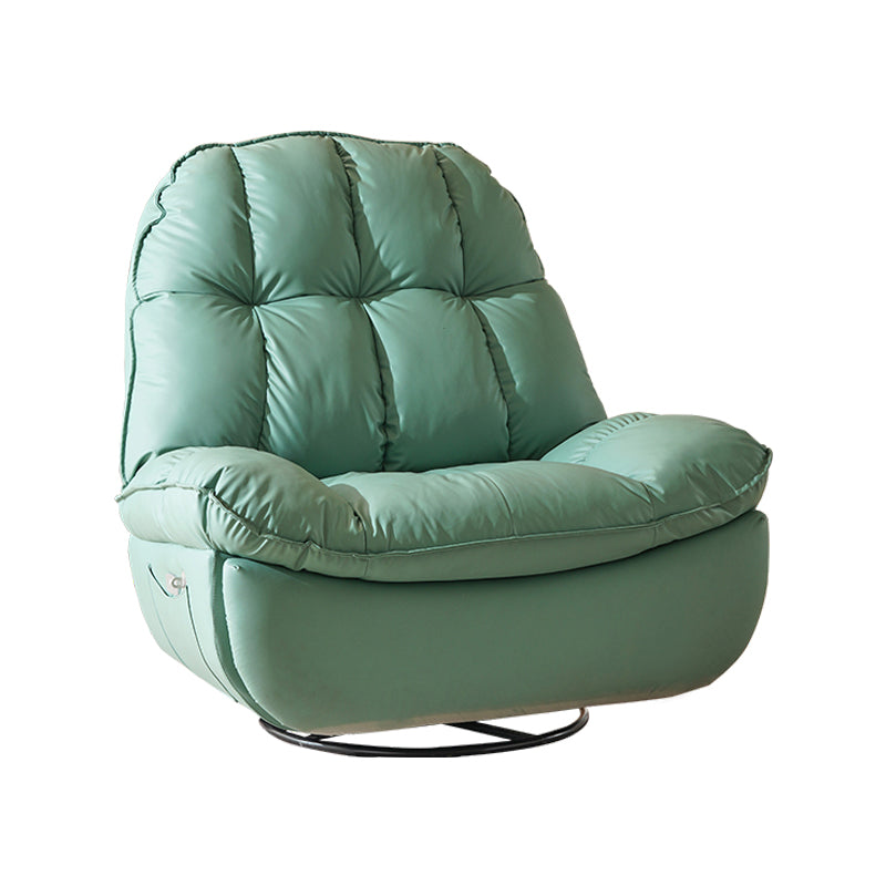 Manuale metallico manuale manuale standard reclinabile a colori solidi in pelle reclinabile