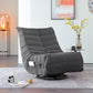Metal Frame Standard Recliner Solid Color Growivel Rocker Recliner Chair