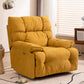 Swivel Rocker Standard Recliner Solid Color Metal Frame Recliner stoel