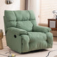 Swivel Rocker Standard Recliner Solid Color Metal Frame Recliner stoel