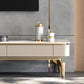 Enclosed Storage TV Media Console Glam Media Console with 3 Drawers Clearhalo 'furn' 'furn_tv_stands_entertainment_centers' 'Furniture' 'Living Room Furniture' 'TV Stands & Entertainment Centers' 'TV Stands & Media Storage Furniture' 'tv_stands_entertainment_centers' 7181583