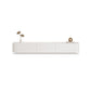 White Faux Wood Media Console Contemporary TV Stand Console with Drawers 79"L x 16"W x 16.5"H Clearhalo 'furn' 'furn_tv_stands_entertainment_centers' 'Furniture' 'Living Room Furniture' 'TV Stands & Entertainment Centers' 'TV Stands & Media Storage Furniture' 'tv_stands_entertainment_centers' 7181617