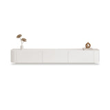 White Faux Wood Media Console Contemporary TV Stand Console with Drawers Clearhalo 'furn' 'furn_tv_stands_entertainment_centers' 'Furniture' 'Living Room Furniture' 'TV Stands & Entertainment Centers' 'TV Stands & Media Storage Furniture' 'tv_stands_entertainment_centers' 7181623