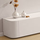 White Faux Wood Media Console Contemporary TV Stand Console with Drawers Clearhalo 'furn' 'furn_tv_stands_entertainment_centers' 'Furniture' 'Living Room Furniture' 'TV Stands & Entertainment Centers' 'TV Stands & Media Storage Furniture' 'tv_stands_entertainment_centers' 7181624