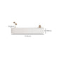 White Faux Wood Media Console Contemporary TV Stand Console with Drawers Clearhalo 'furn' 'furn_tv_stands_entertainment_centers' 'Furniture' 'Living Room Furniture' 'TV Stands & Entertainment Centers' 'TV Stands & Media Storage Furniture' 'tv_stands_entertainment_centers' 7181627
