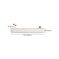 White Faux Wood Media Console Contemporary TV Stand Console with Drawers Clearhalo 'furn' 'furn_tv_stands_entertainment_centers' 'Furniture' 'Living Room Furniture' 'TV Stands & Entertainment Centers' 'TV Stands & Media Storage Furniture' 'tv_stands_entertainment_centers' 7181630