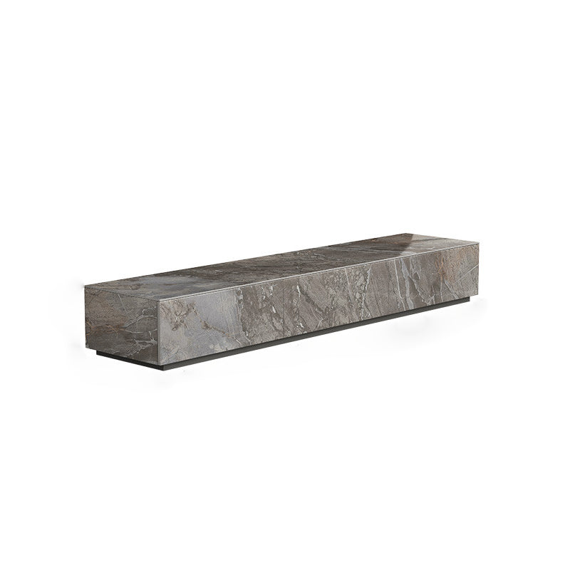Brown Stone TV Stand Console Contemporary Media Console with Drawers 71"L x 16"W x 10"H Clearhalo 'furn' 'furn_tv_stands_entertainment_centers' 'Furniture' 'Living Room Furniture' 'TV Stands & Entertainment Centers' 'TV Stands & Media Storage Furniture' 'tv_stands_entertainment_centers' 7181633