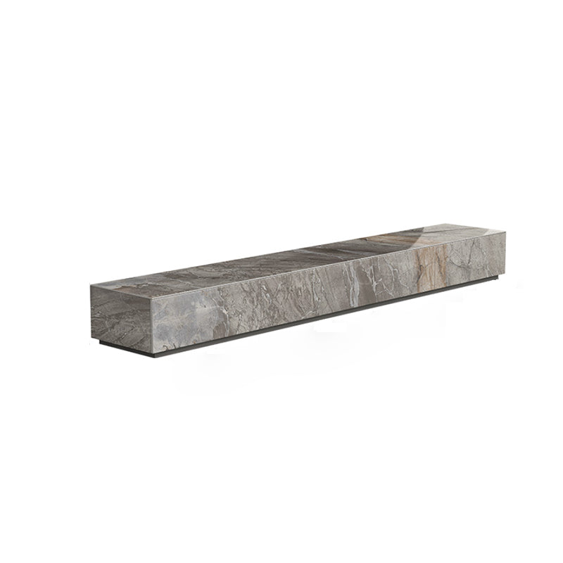 Brown Stone TV Stand Console Contemporary Media Console with Drawers Clearhalo 'furn' 'furn_tv_stands_entertainment_centers' 'Furniture' 'Living Room Furniture' 'TV Stands & Entertainment Centers' 'TV Stands & Media Storage Furniture' 'tv_stands_entertainment_centers' 7181640