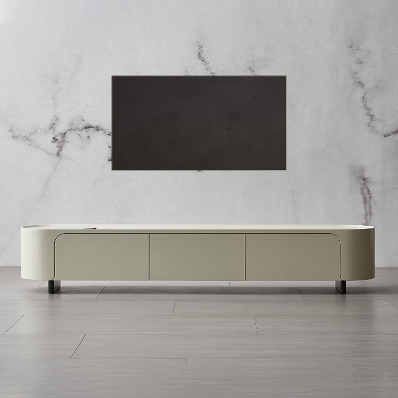 Stone TV Media Console Contemporary Media Console with 3 Drawers Clearhalo 'furn' 'furn_tv_stands_entertainment_centers' 'Furniture' 'Living Room Furniture' 'TV Stands & Entertainment Centers' 'TV Stands & Media Storage Furniture' 'tv_stands_entertainment_centers' 7181654