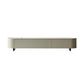 Stone TV Media Console Contemporary Media Console with 3 Drawers 87"L x 16"W x 16"H White Clearhalo 'furn' 'furn_tv_stands_entertainment_centers' 'Furniture' 'Living Room Furniture' 'TV Stands & Entertainment Centers' 'TV Stands & Media Storage Furniture' 'tv_stands_entertainment_centers' 7181655