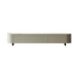Stone TV Media Console Contemporary Media Console with 3 Drawers 94.5"L x 16"W x 16"H White Clearhalo 'furn' 'furn_tv_stands_entertainment_centers' 'Furniture' 'Living Room Furniture' 'TV Stands & Entertainment Centers' 'TV Stands & Media Storage Furniture' 'tv_stands_entertainment_centers' 7181657