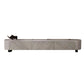 Stone TV Media Console Contemporary Media Console with 3 Drawers 79"L x 16"W x 16"H Grey Clearhalo 'furn' 'furn_tv_stands_entertainment_centers' 'Furniture' 'Living Room Furniture' 'TV Stands & Entertainment Centers' 'TV Stands & Media Storage Furniture' 'tv_stands_entertainment_centers' 7181658